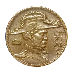 Moeda de 2000 Réis de 1938 Duque de Caxias acervo Moedas Mais